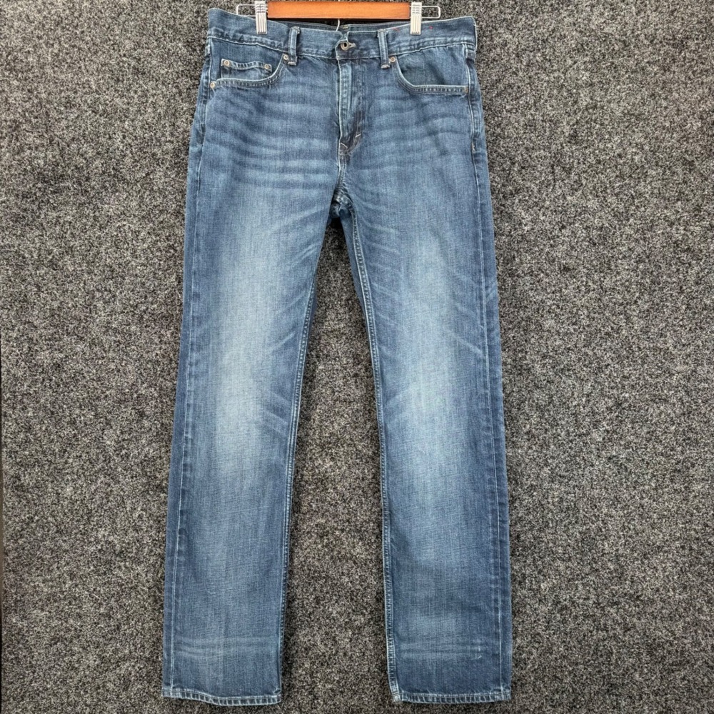 Banana Republic Slim Fit Jeans Mens 34x34 Medium Wash Denim Blue Pants